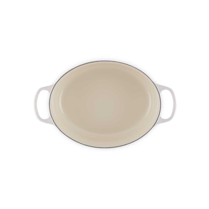 Le Creuset Signature Oval Casserole/Oven 29cm Shell Pink Ss Knob image number 2